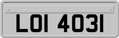 LOI4031
