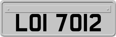 LOI7012