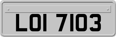 LOI7103