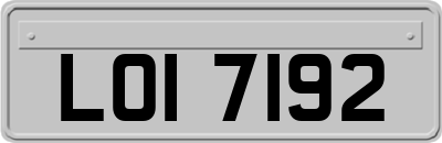 LOI7192