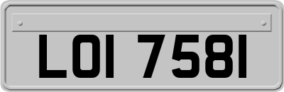 LOI7581