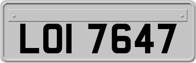 LOI7647