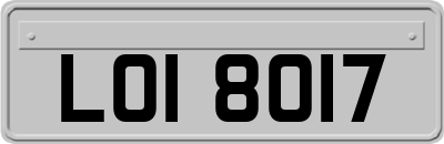 LOI8017