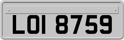 LOI8759