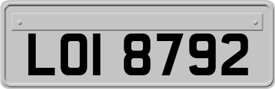 LOI8792