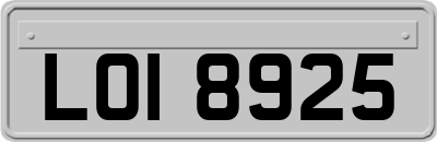 LOI8925