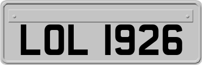 LOL1926