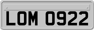 LOM0922