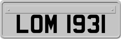 LOM1931