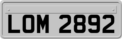 LOM2892