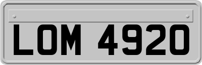 LOM4920