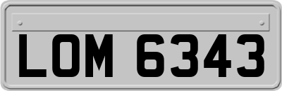 LOM6343