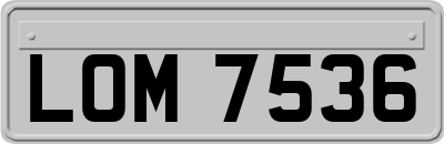 LOM7536