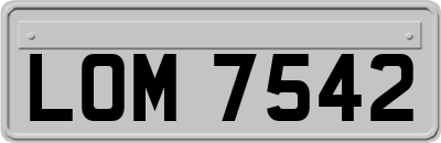 LOM7542