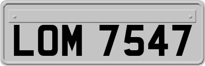 LOM7547