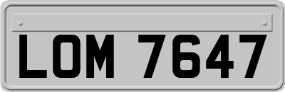 LOM7647