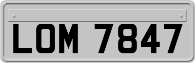 LOM7847