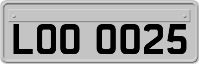 LOO0025