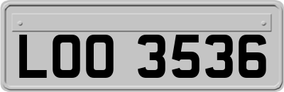 LOO3536