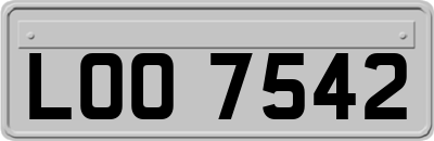 LOO7542