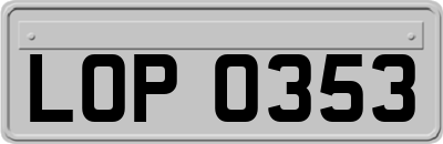 LOP0353