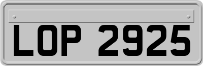 LOP2925