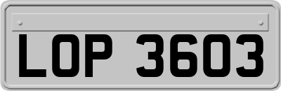 LOP3603