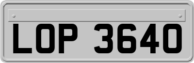 LOP3640