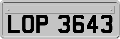 LOP3643
