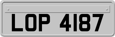LOP4187
