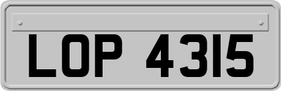 LOP4315