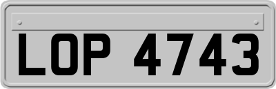 LOP4743