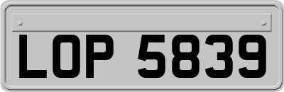 LOP5839