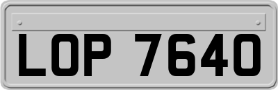 LOP7640