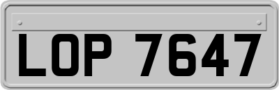 LOP7647