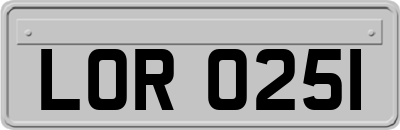 LOR0251