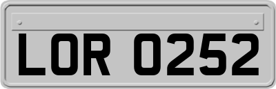 LOR0252