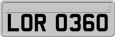 LOR0360