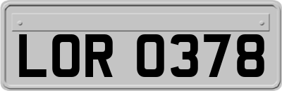 LOR0378