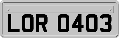 LOR0403