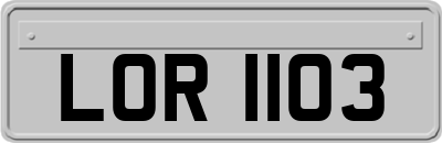 LOR1103