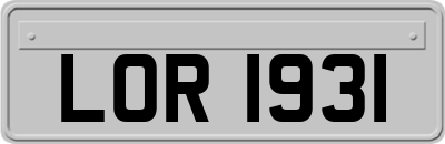 LOR1931