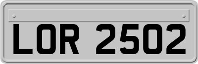 LOR2502