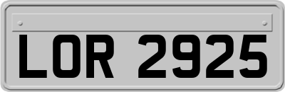 LOR2925