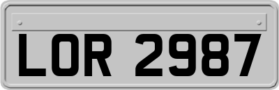 LOR2987