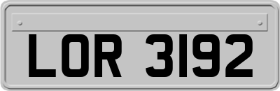 LOR3192
