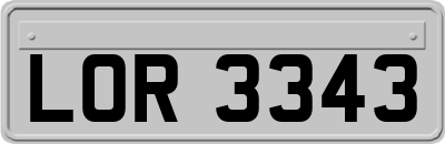 LOR3343