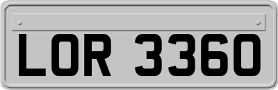 LOR3360