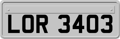 LOR3403