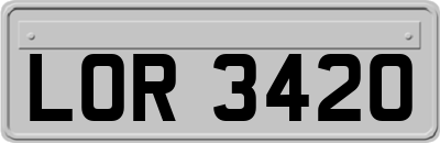 LOR3420
